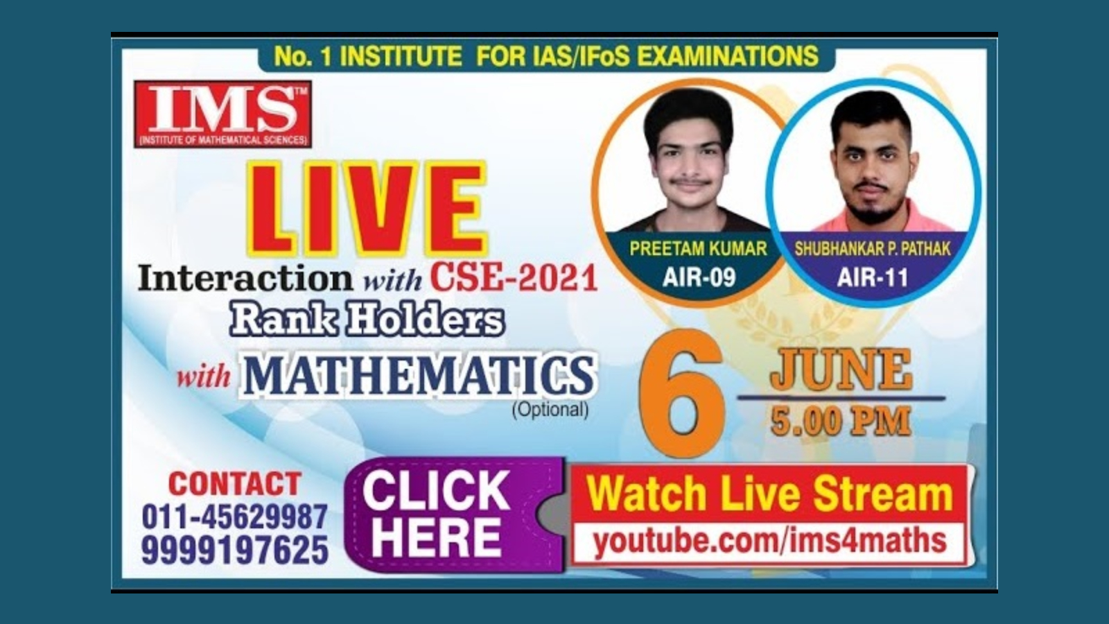 Institute of Mathematical Sciences IAS Coaching Hyderabad Hero Slider - 2